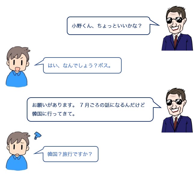 会話