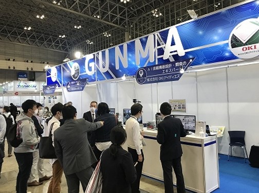 OKIアイディエス ブースの様子