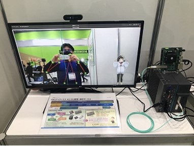 AI姿勢推定および、GigE Vision®による高速画像伝送