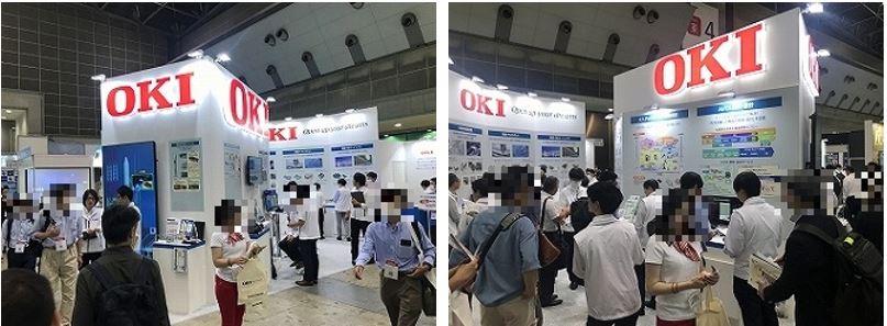 OKIブースの様子
